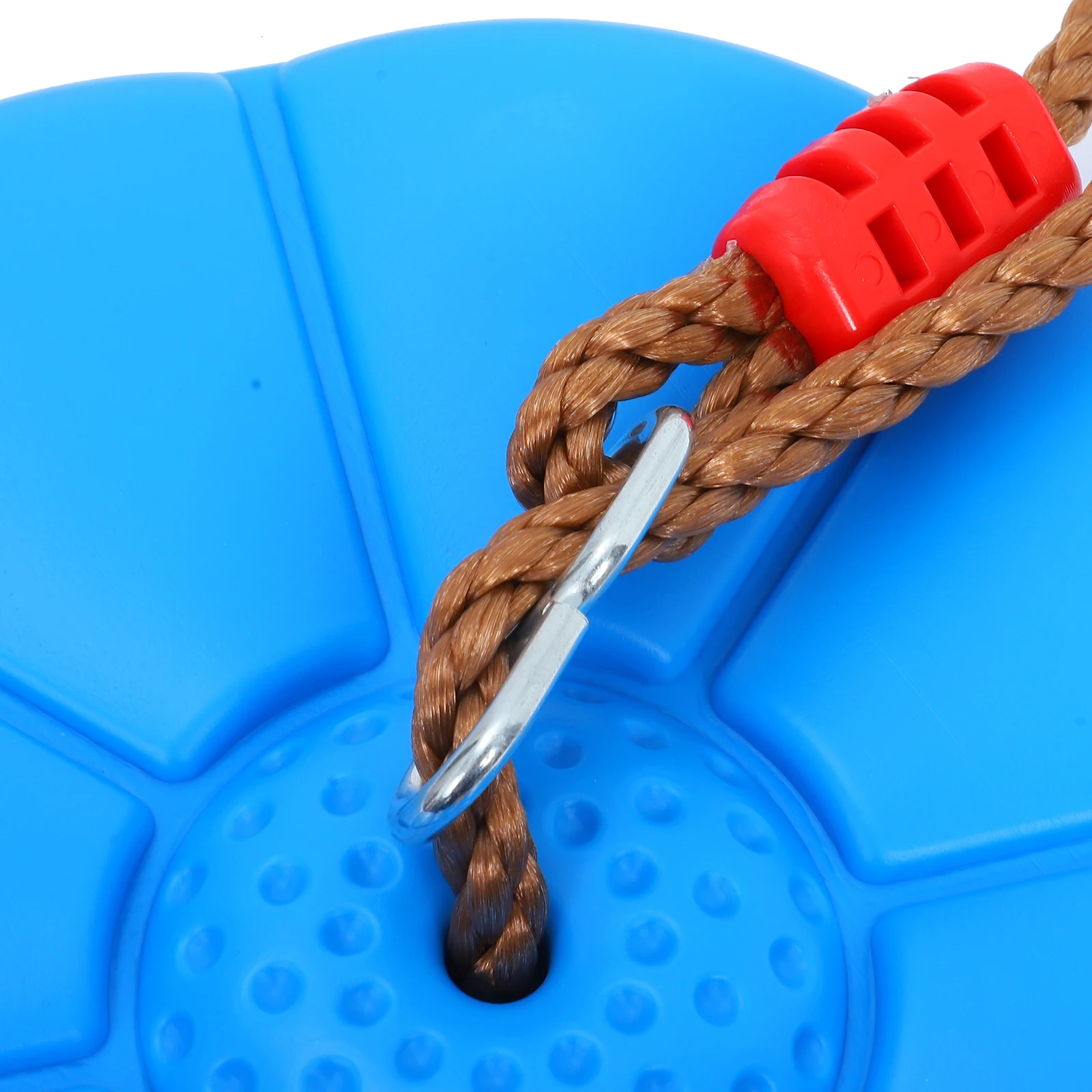 Columpio para patio de juegos, columpios al aire libre con pétalos de anís y estrella para niños, vuelo decorativo azul para niños - imagen 5