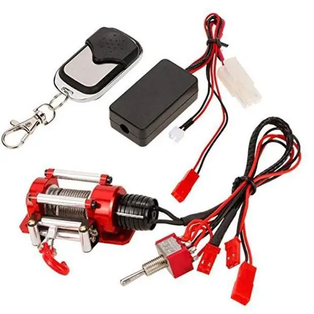 Climbing Car Model Winch Professional Easy to Install with Remote Controller