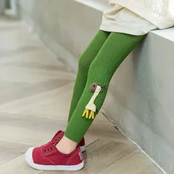 Pantalones de algodón para niña – Mallas suaves primavera y otoño