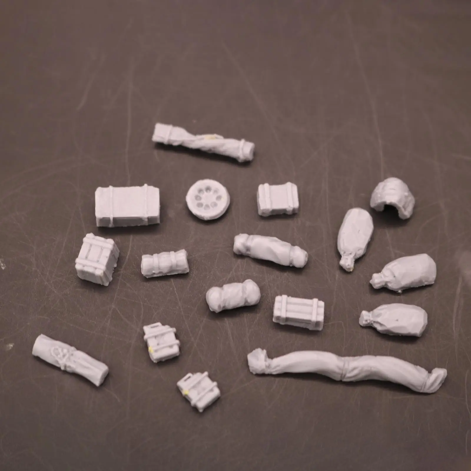 Paisaje de terreno para mesa, escena DIY pintable, coleccionables, juego de rol, juego de reposición a escala 1:72, modelo en miniatura - imagen 4