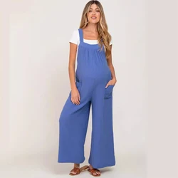 Pantalones de premamá pierna ancha en tallas grandes