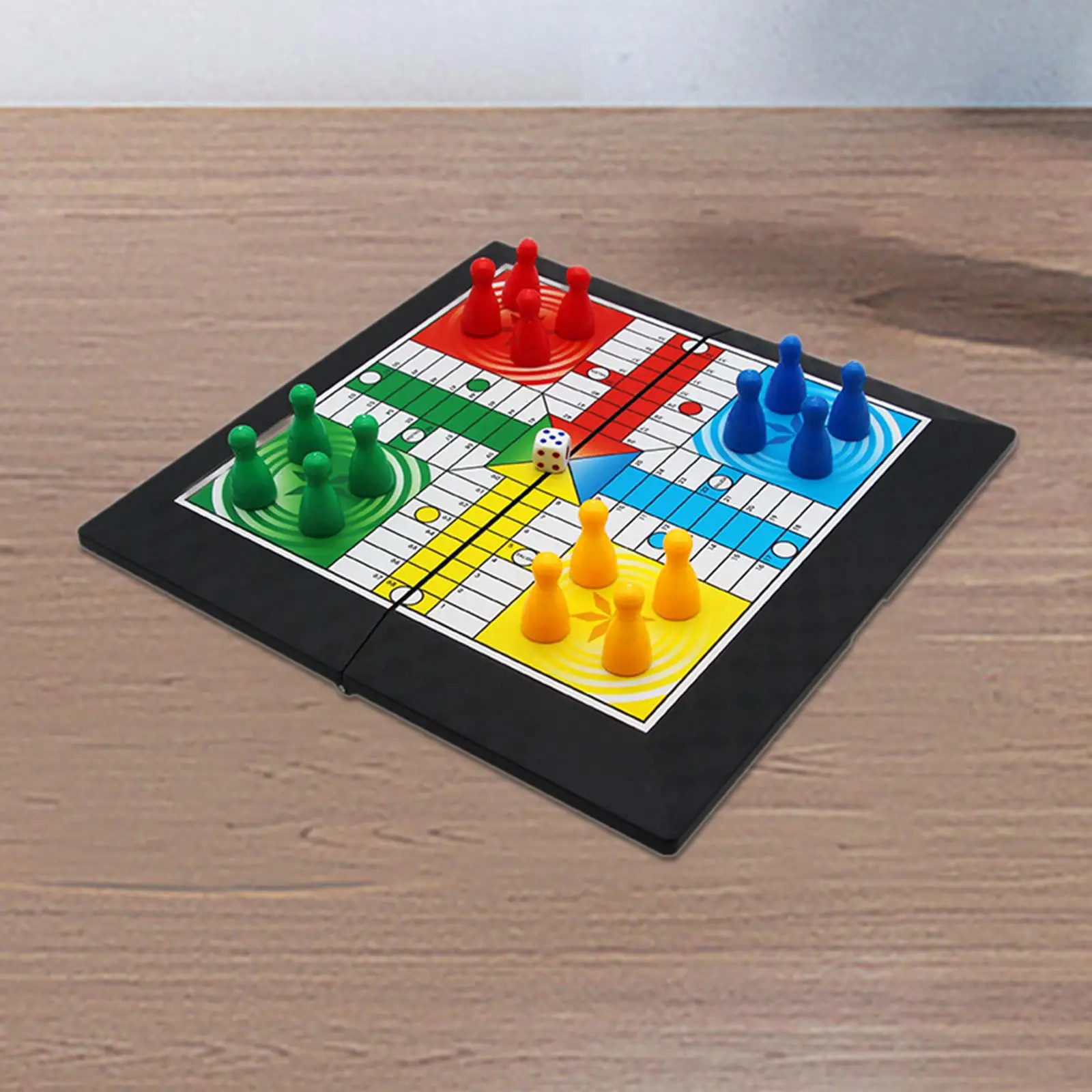 Juego de mesa Ludo, juego familiar, juguete educativo para niños, juego de estrategia de ajedrez volador para juegos de fiesta, adolescentes, entretenimiento para 4 jugadores - imagen 4