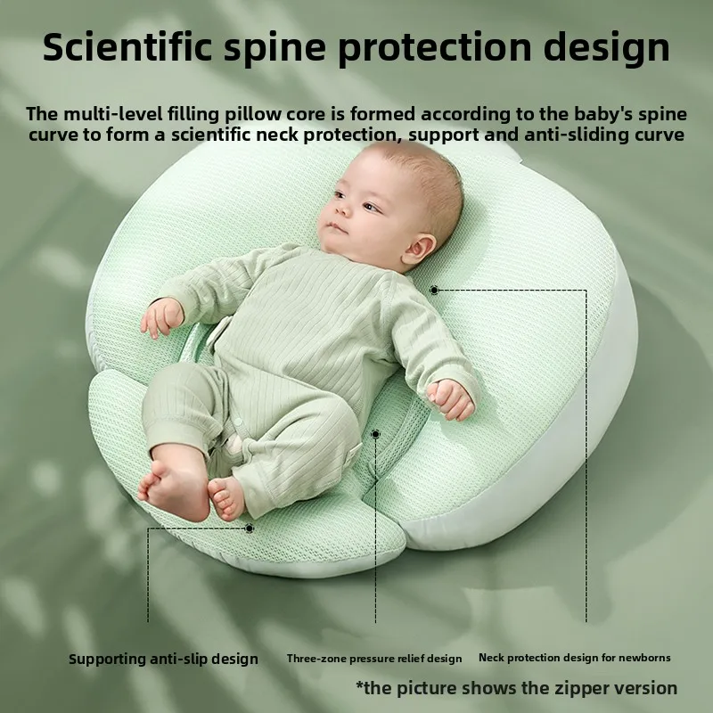 Almohada inclinada antirreflujo Taoqibaby para lactancia y bebé - imagen 5