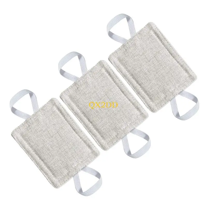 PACK QX2D 3PCS Silenciadores puerta Cusco cubierta cerradura acolchada para seguridad del bebé y sueño en o - imagen 2