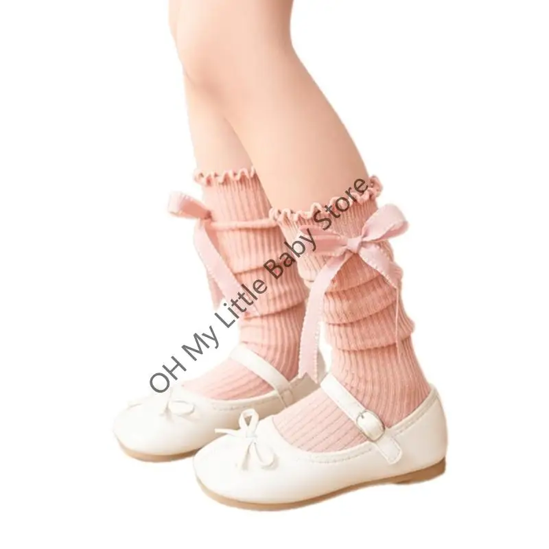 M76C Calcetines bota para Chica adolescente, calcetines transpirables 3 a 12 años, calcetines hasta pantorrilla - imagen 4