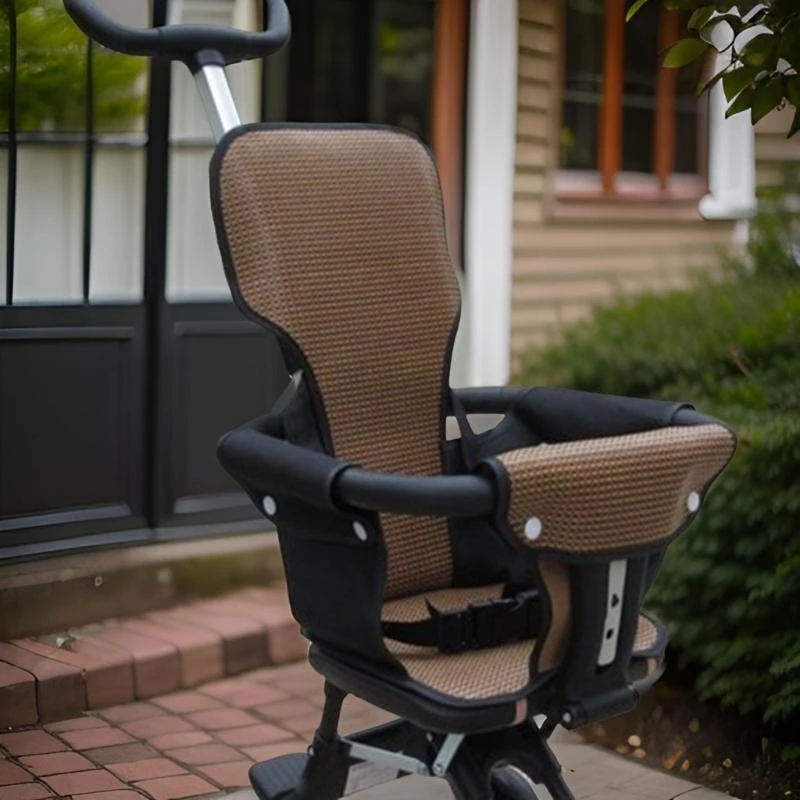 R6FD cómodos cochecitos para bebés almohadilla enfriamiento liviano colchón revestimiento para cochecitos recién con - imagen 4