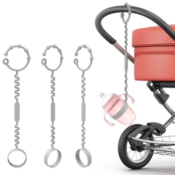 Correa de chupete de silicona flexible para bebé QX2D