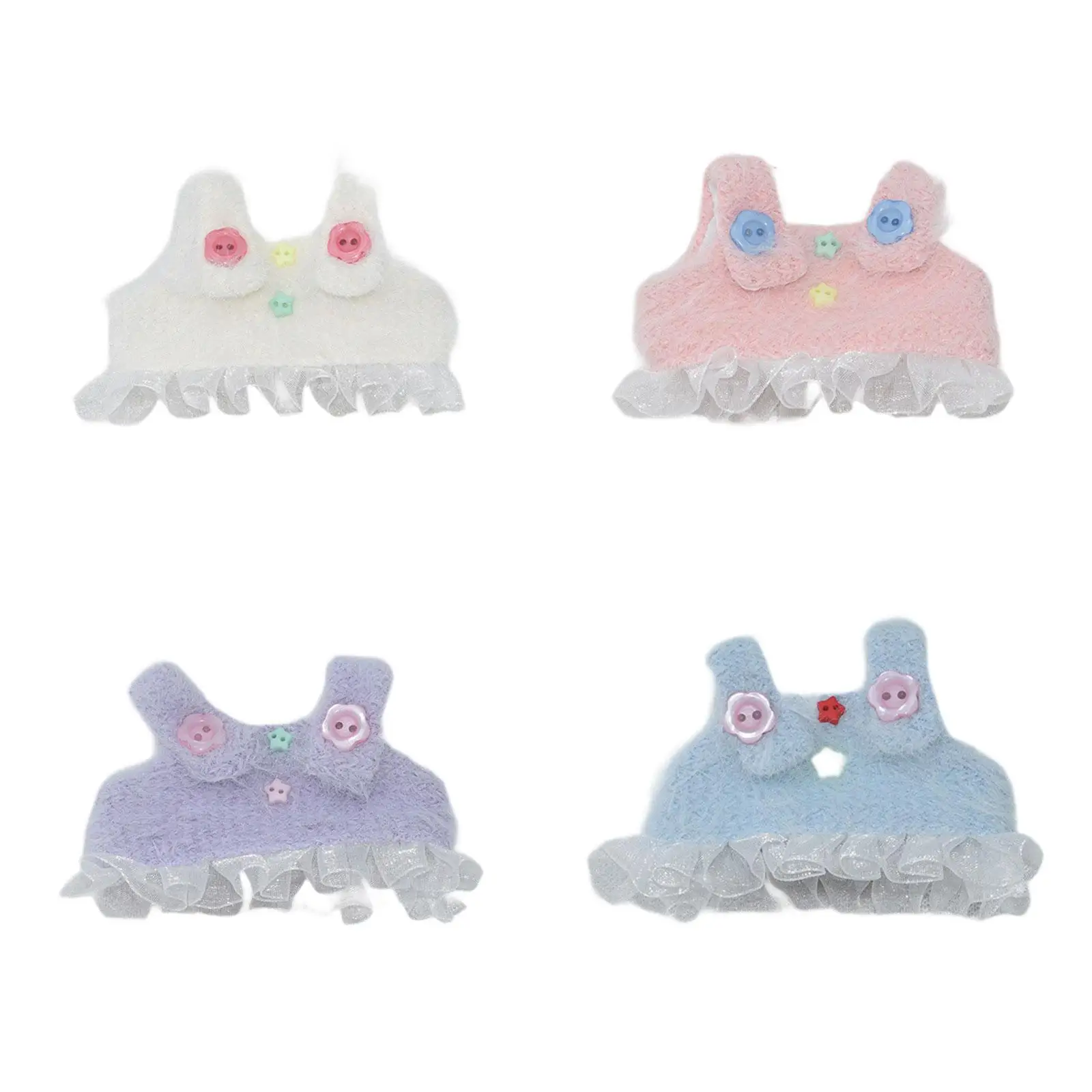 Dolls Dress Miniature Clothes Accessories for 17cm Girl Dolls Birthday Gifts, Halloween Gifts