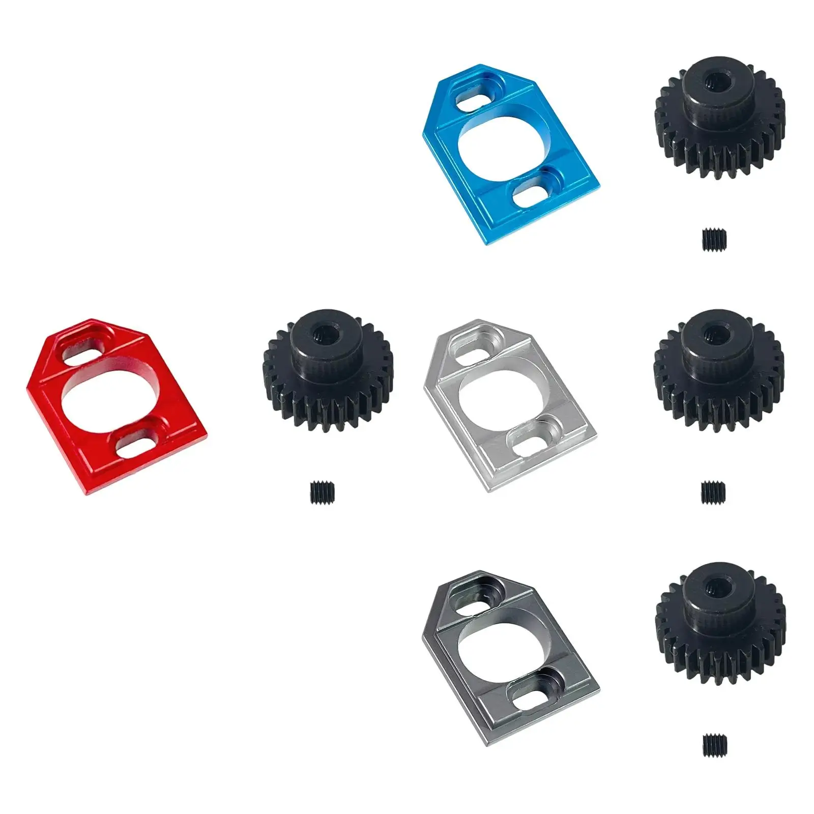 1:14 RC Car Easy to Install Multiuse Metal Motor Holder Motor Gear DIY Modified for 14209 14211 Rcvehicle 14301 Spare Parts