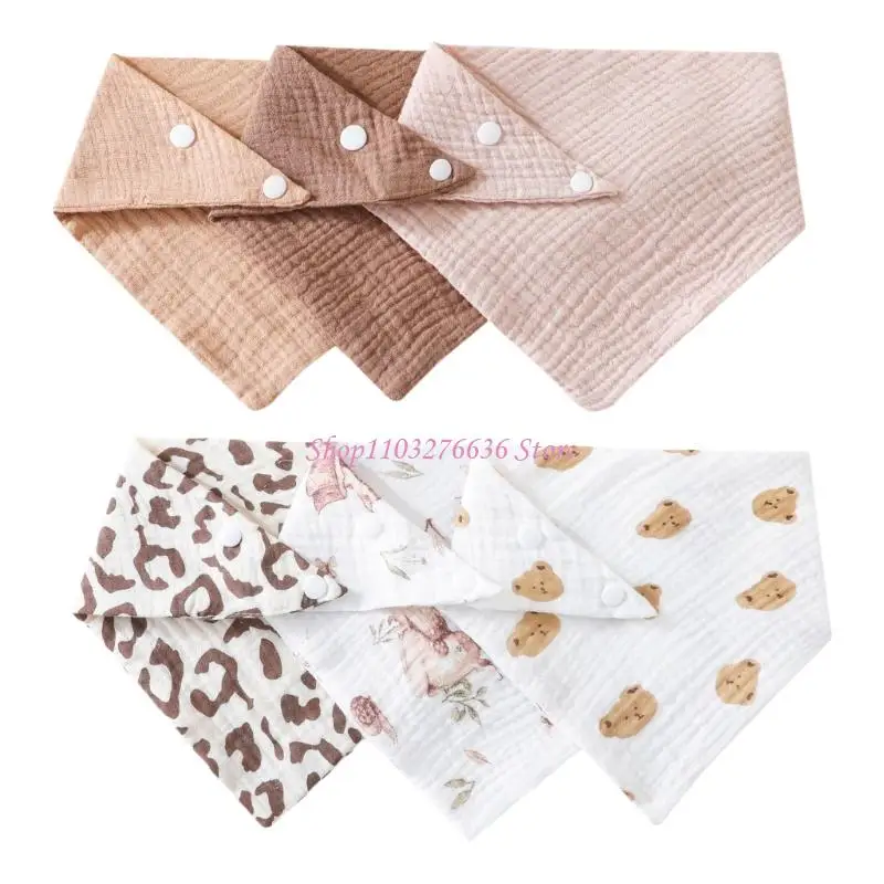 Pable eructo R6FD Alegable Babero Babero Pable babón enfermería para niños pequeños - imagen 2