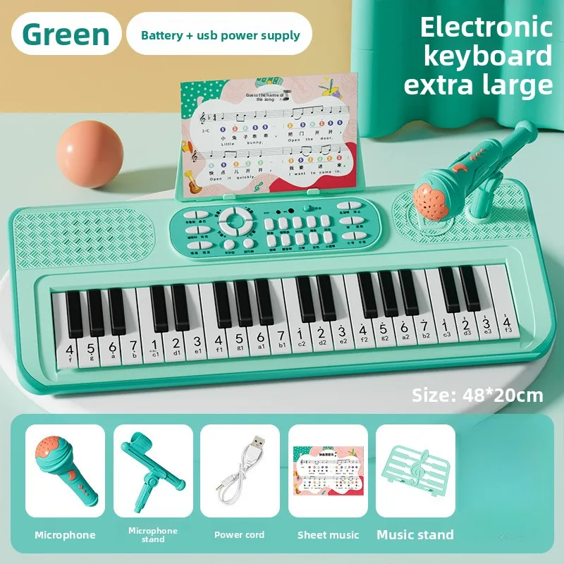 Piano infantil electrónico – Teclado musical para niños - imagen 3