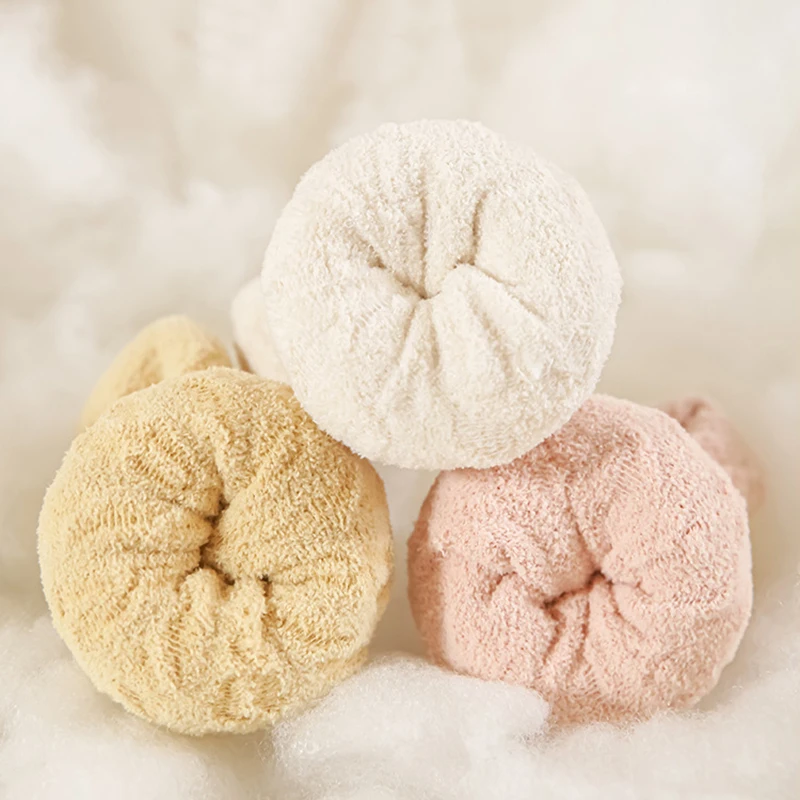 Otoño Invierno nuevos calcetines de lana Coral para bebé recién nacido suave niño 10A calcetines torcidos antibacterianos niña niño calcetines sin hueso - imagen 5