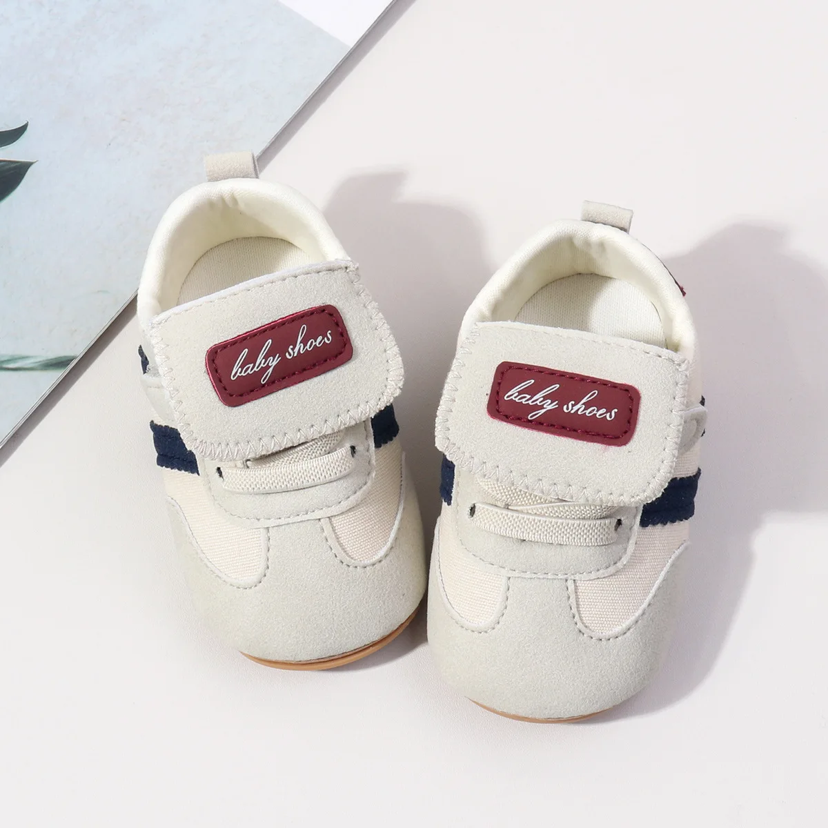 Zapatos de bebé de PU suave, zapatillas de deporte de alta calidad, zapatos deportivos de estilo primavera y otoño para niños y niñas, zapatos con suela antideslizante - imagen 5