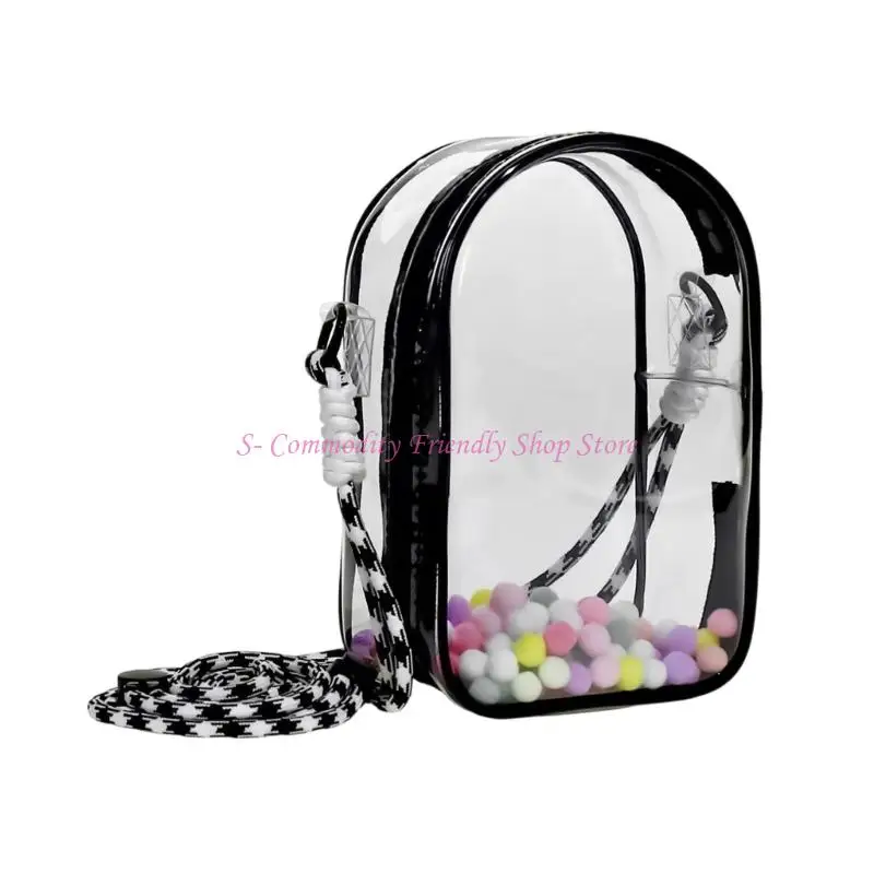 Bolsa cruzada muñecas muñeca 85ae con diseño con cremallera hombro colgante ajustable para muñeca - imagen 5