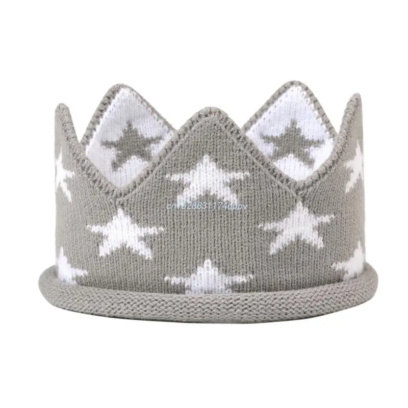 Knitted -Gray Star