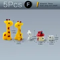 5pcs Animal-F