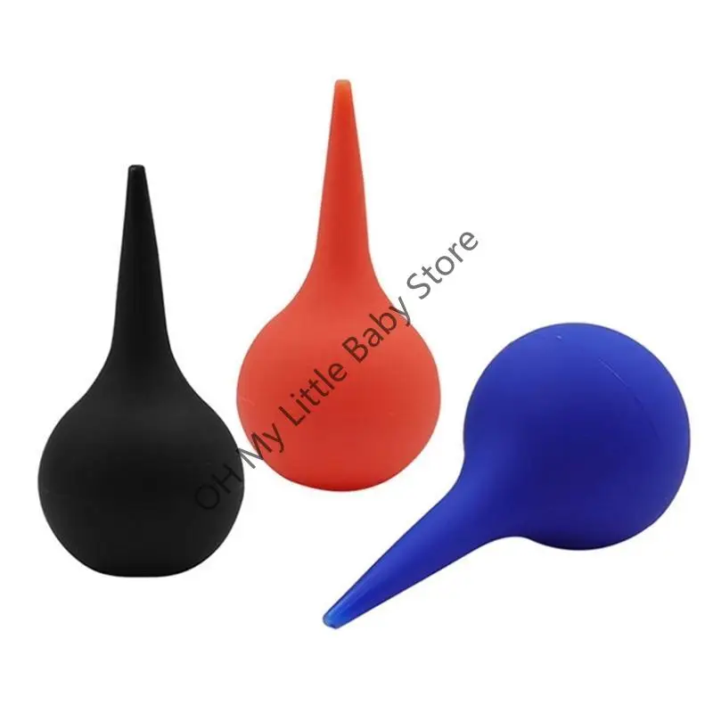 Jeringa oreja M76C, 1 unidad, Bombilla mano, Bombilla para lavado orejas, Bola jeringa succión silicona, 1 ud. - imagen 3