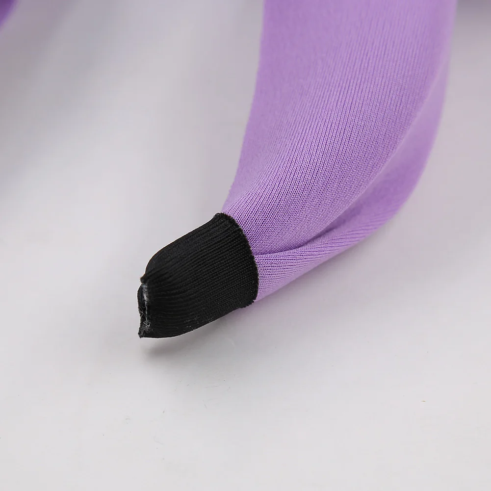 Diademas de lazo grande con estampado de letras para niñas, diademas de oso, aro de pelo ancho, fiesta de baile, Cosplay, tocado para niños - imagen 4