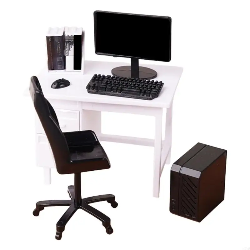 D7YD Genuine Tiny Computer Table Silla versión construida a partir plástico seguro - imagen 3