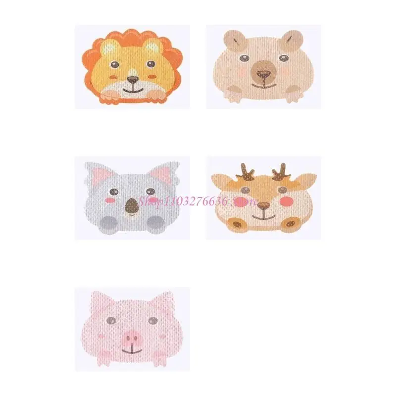 Tiras nasales infantiles anti-ronquidos – Diseño animal suave - imagen 4