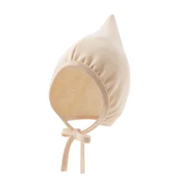 Fetal gorro algodón suave protección oídos recién nacido infantil