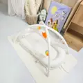 White bed frame