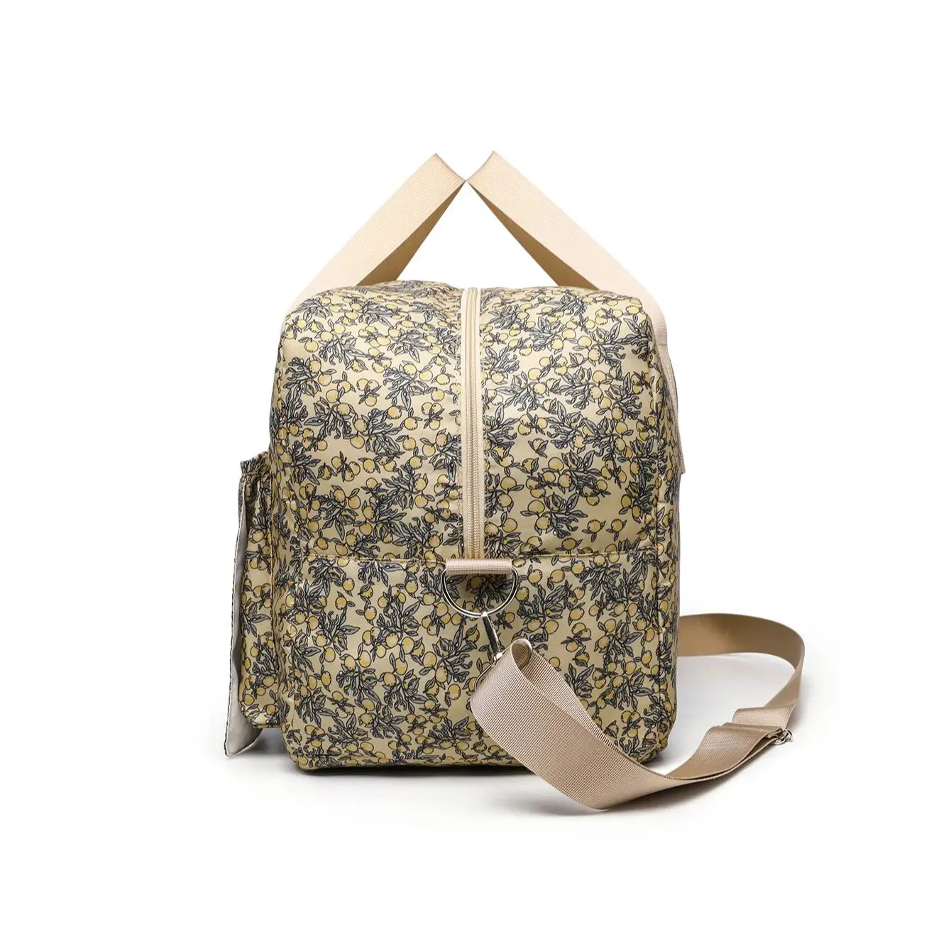 Bolsa de pañales para el cuidado del bebé recién nacido de estilo coreano, bolso de hombro para mamá, cochecito acolchado bordado, organizador de almacenamiento de pañales, bolsos grandes - imagen 2