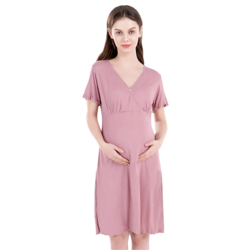 Camisón de lactancia maternidad para verano – hospital - imagen 4