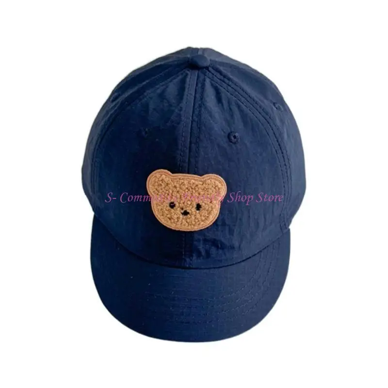 Gorra de béisbol infantil con oso – estilo casual - imagen 4