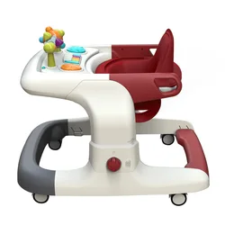 Andador multifuncional para bebé y niña, andador con ruedas, anti-o-leg