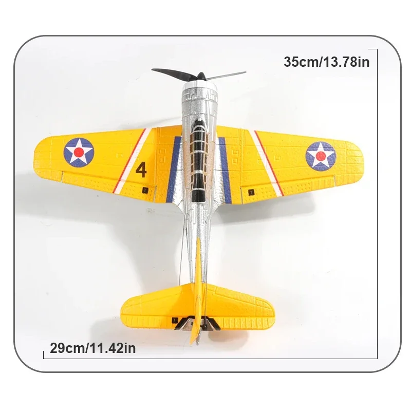 Gyro Fly Avión radiocontrolado sin escobillas para niños principiantes - imagen 5