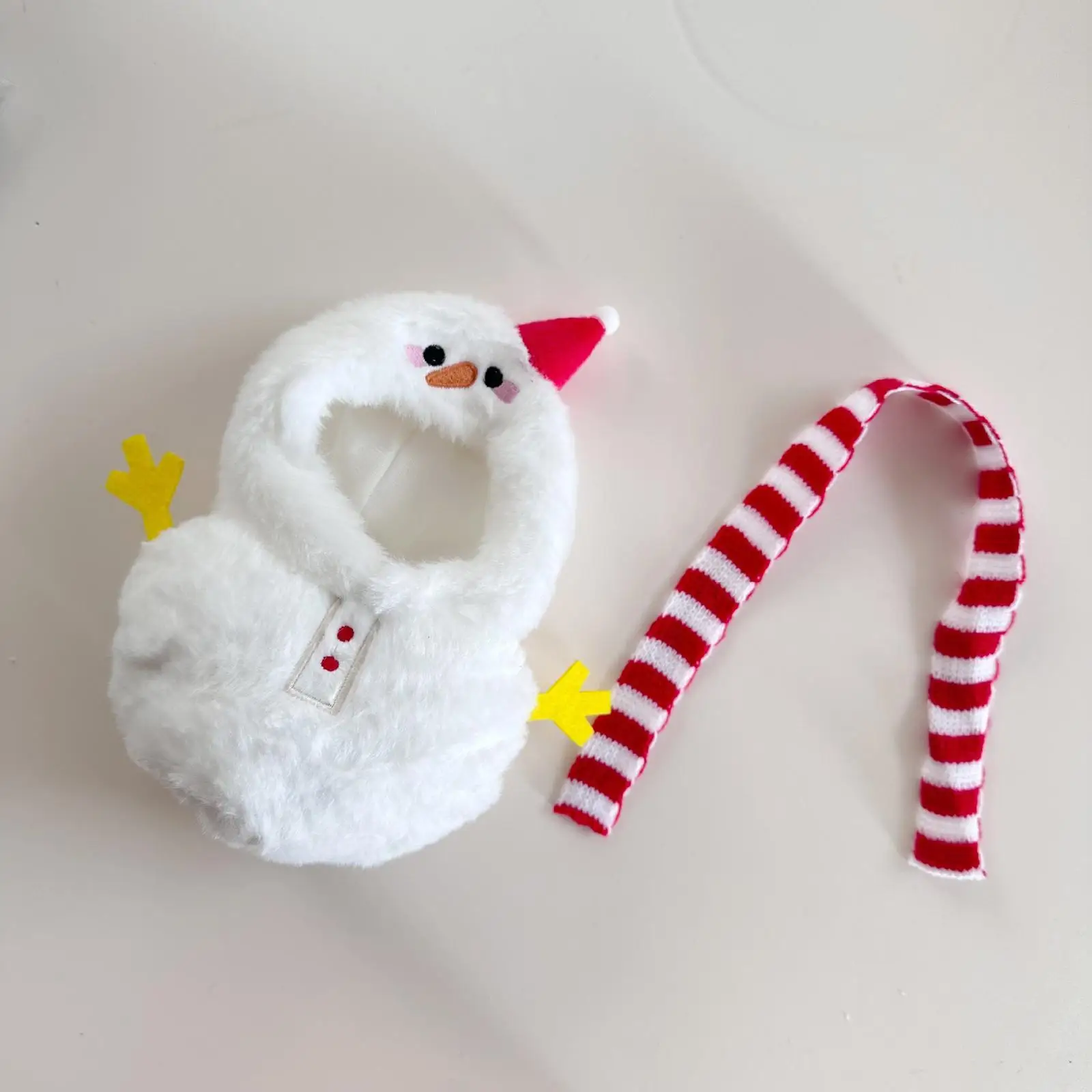 Doll Clothes Romper Dress up Adorable for Kids Birthday Gift Decoration Stylish Snowman Costume Doll Outifits for 17cm Doll