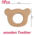 5pcs bear teether