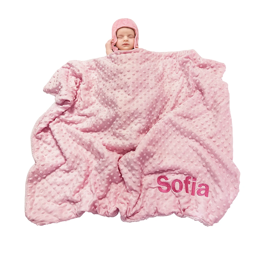 Manta suave Minky polar para bebé recién nacido – Cuna, cama y cochecito - imagen 4