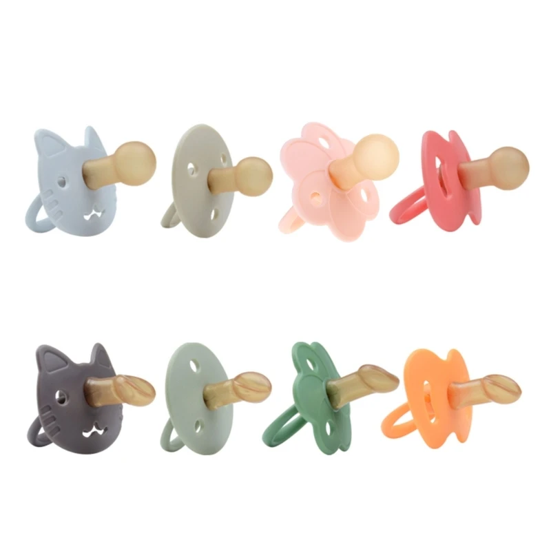 QX2D Baby Silicone Puppiier Flower Pacificadores Bibs - imagen 3