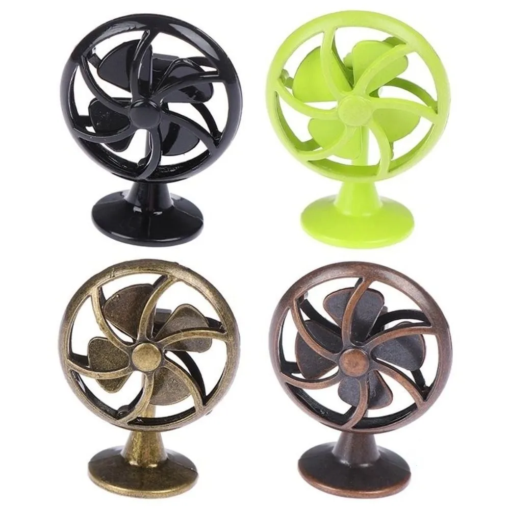 Ventilador miniatura para casa de munecas 1:12 - diseno vintage - imagen 2