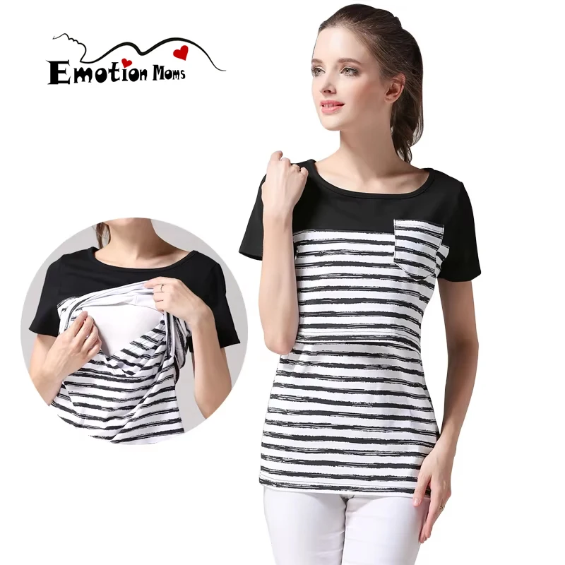 Camiseta maternity algodón puro manga corta - imagen 2
