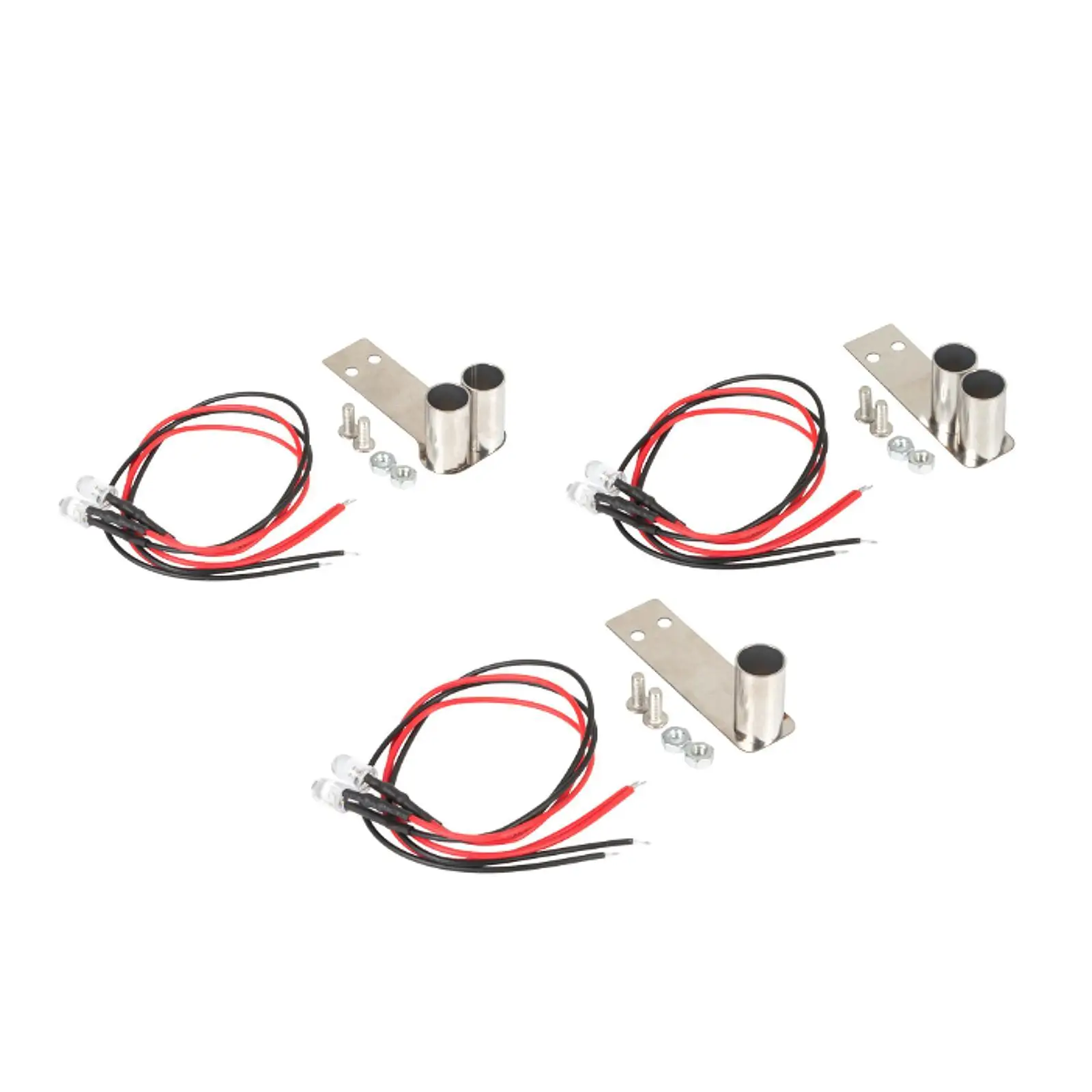 Tubo de escape de simulación, escala 1:10, repuesto resistente para vehículos, piezas y camiones - imagen 4