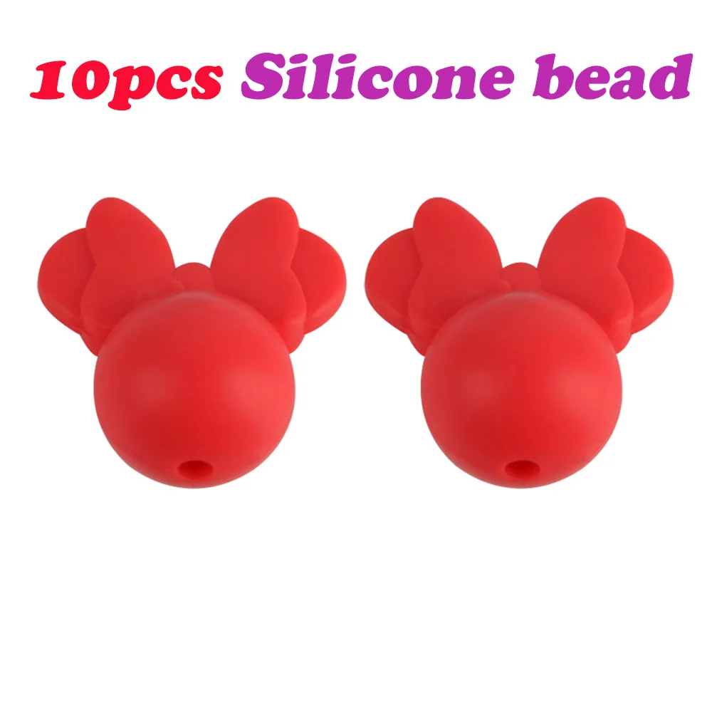 10pcs Scarlet red