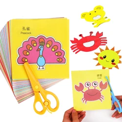 Cuaderno recortables dibujos animados niños – Set actividades motricidad