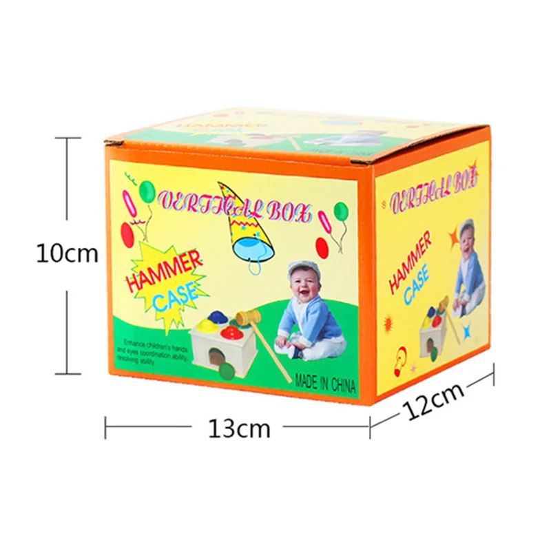 Juego martillar Montessori madera para niños – Rompecabezas golpes