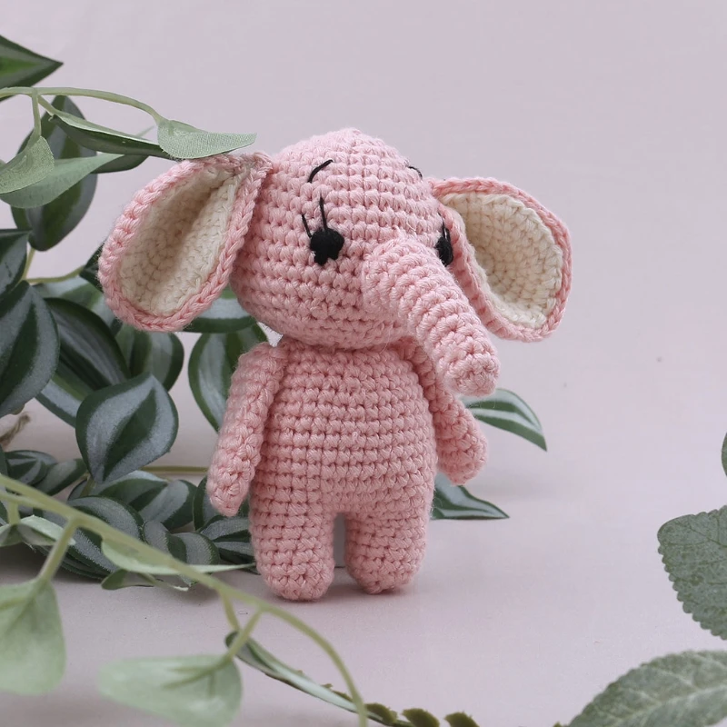 Conejo de peluche suave para bebé – Ganchillo artesanal para dormir - imagen 5