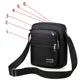 Six zipper black