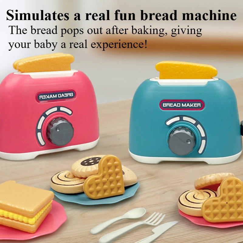 Juego de cocina y horneado para niños, olla arrocera de simulación, microwware, refrigerador de Gas, juguete, juego de simulación, cocina para niños y niñas - imagen 4