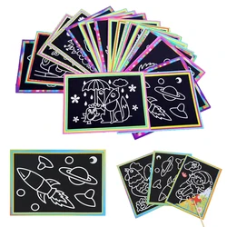 Kit de scratch art para niños – Colores DIY