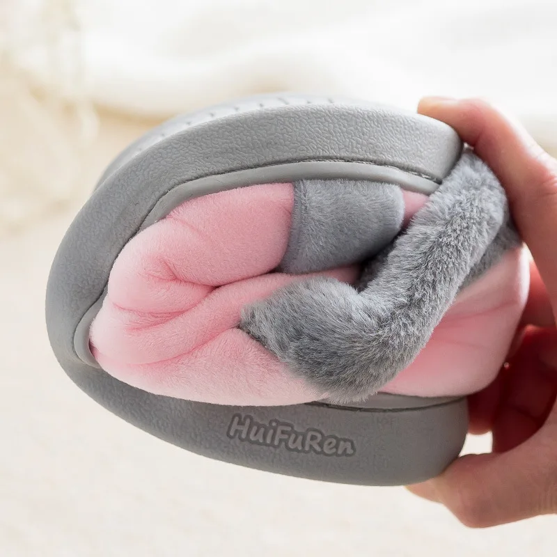 Zapatillas antideslizantes de algodón con dibujos para niños y niñas - imagen 4