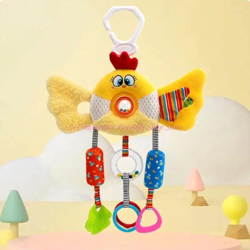 Cuna educativa de estimulación visual y auditiva en felpa suave - imagen 5