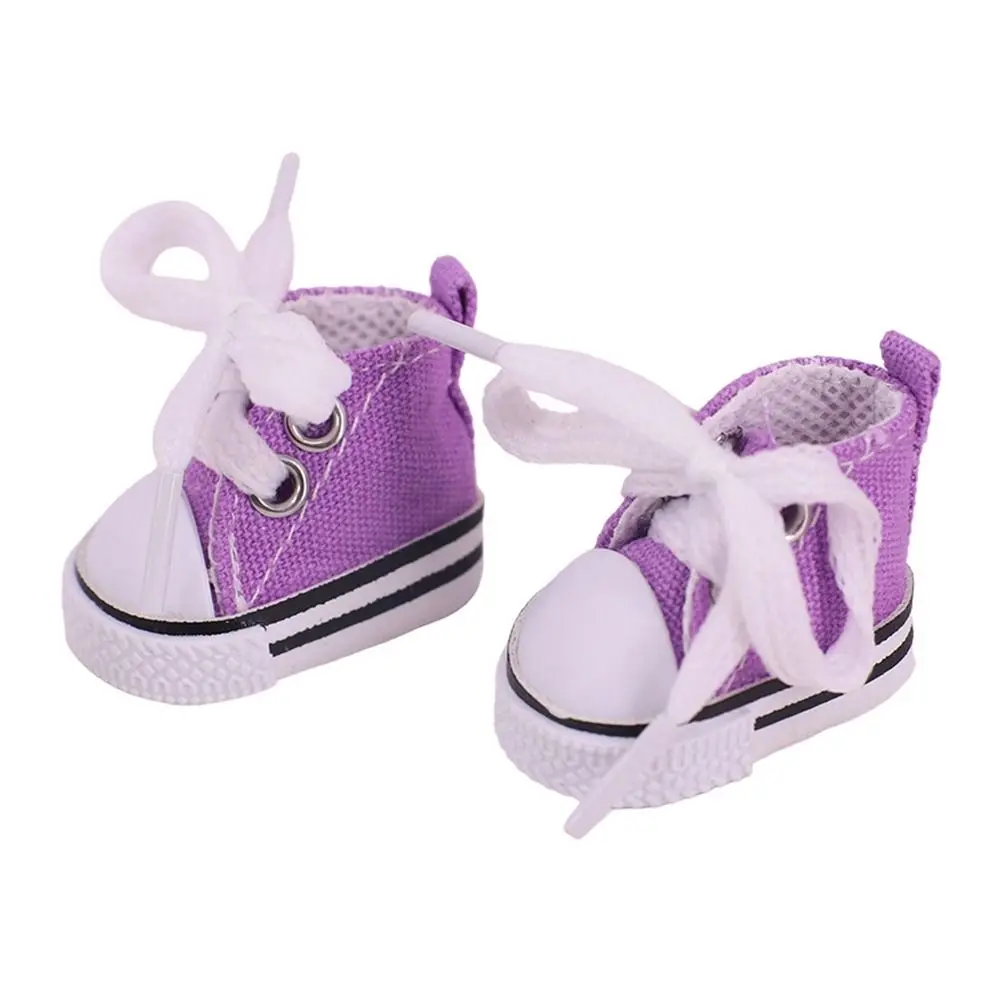Para muñeca de algodón Labubu de 17CM, accesorios para zapatos deportivos, llavero, zapatos de lona con dijes, zapatos de cuero para muñecas, accesorios para muñecas DIY - imagen 4