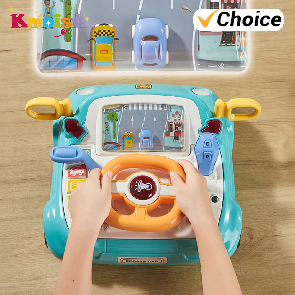 Coche de carreras interactivo con música para niños - imagen 2