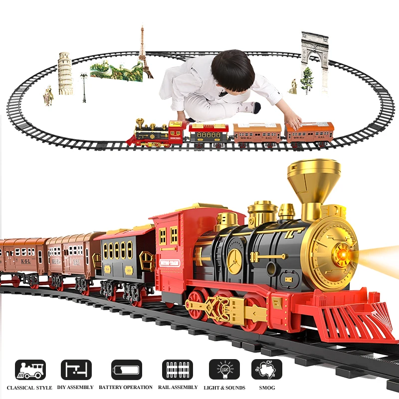 Red spray train